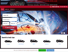 Tablet Screenshot of brandonmotors.co.uk